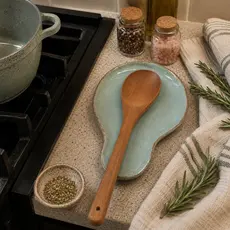 Suporte Descanso de Colher Gourmet / Cerâmica/Porta Colher/Cozinha/Cozinhar/Assessórios/Panela/Fogão