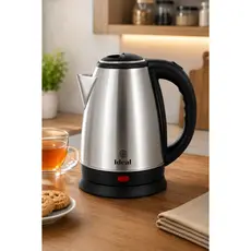 Chaleira elétrica profissional inox 110V e 220V 1500W 1,8Litros café