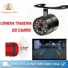 Câmera Veicular De Ré Borboleta 8 Led Visão Noturna，Câmera Ré Automotiva Visão Noturna Para Multimidia Universal