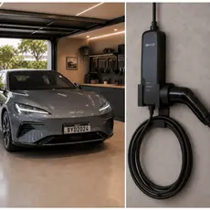 Suporte Parede Carregador Carro Elétrico Tipo 2-C BYD Volvo BMW Audi Universal