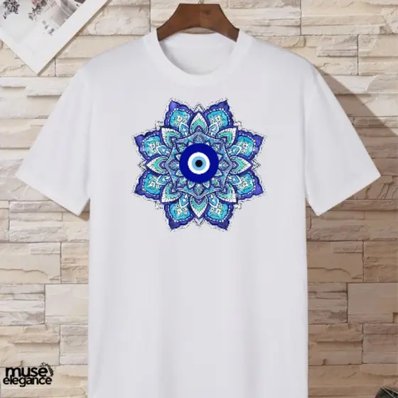 Camiseta Feminina T-shirt Coleção Mandala Várias Estampas Espiritualidade Proteção Algodão Premium