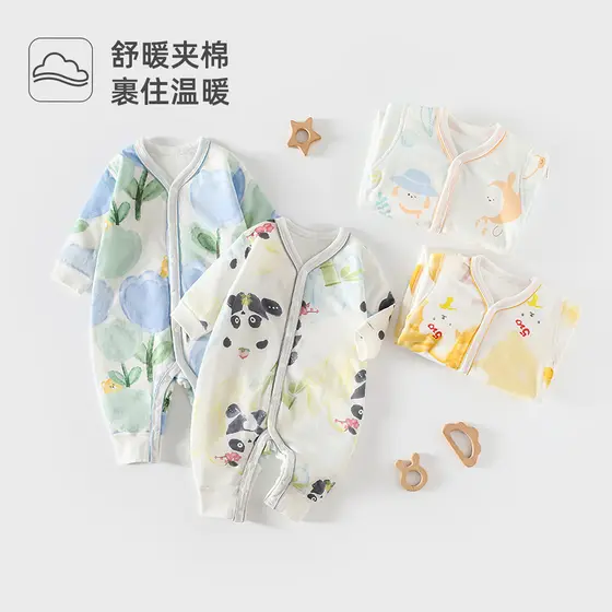 Macacão de bebê outono inverno 40g roupas de algodão amor mel cidade macacão de bebê roupas de algodão macacão de bebê r