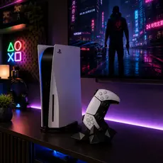 Suporte Gamer para Controle PS5 DualSense Design Premium Decoração Setup