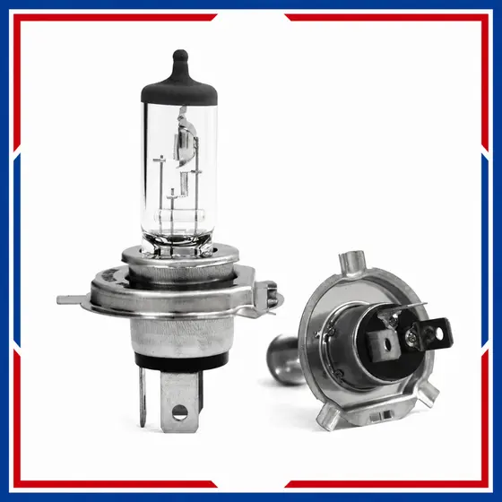 Lâmpada do Farol Halogenia H4 35W/35W CG 125/TITAN 150-160/YBR 125/BIZ 110-125 2018 E/D