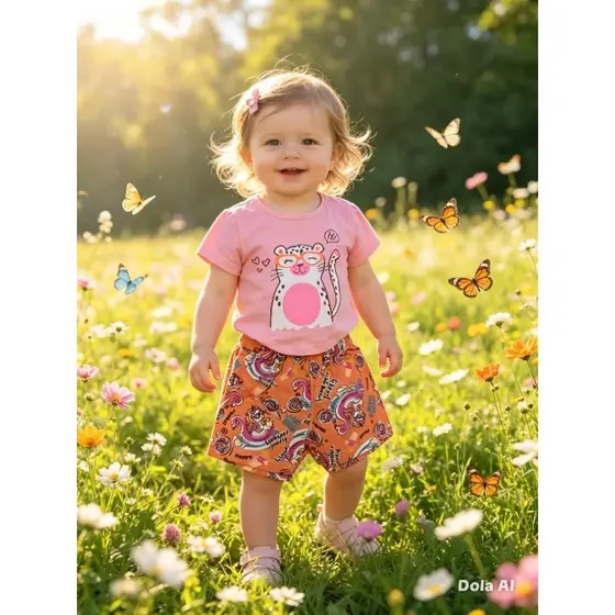 Conjunto Infantil Feminino Tam1