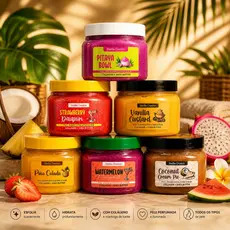 Esfoliante Corporal Stella Dustin 500g - Sugar Scrub Diversas Fragrâncias - Pele Macia e Hidratada