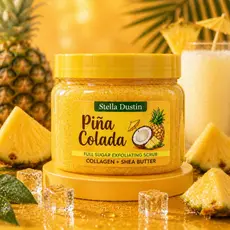 Esfoliante Corporal Stella Dustin Piña Colada – 500g (Pele de Seda)