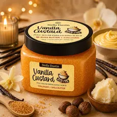Esfoliante Corporal Stella Dustin Baunilha Custard 500G