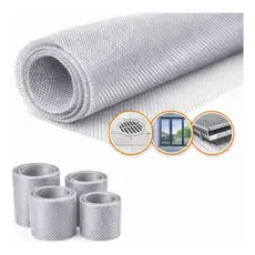 Tela Anti Insetos E Escorpiões 15cm X 100cm 20cm x 100 cm 30cm x 100 cm 40cm x 100 cm 50cm x 100 cm Para Ralos