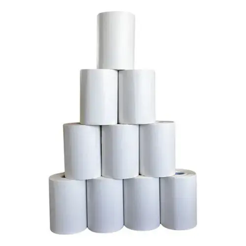 Kit 30 Un Etiquetas Logísticas Térmicas Direct 100x100mm 30m Para Balança E Impressora Sem Ribbon