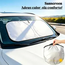 Foldable Car Windshield Sunshade Umbrella Sunscreen Guarda Sol Portátil Para-Brisa Visor Universal