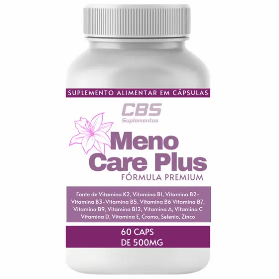 1xMeno Care Plus – Fórmula Premium | 60 Capls 500mg