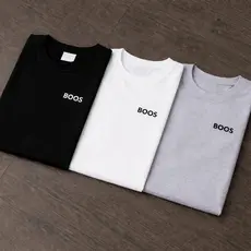 Kit 3 Camisetas Masculinas Estampadas "Bos Básico" Algodão Premium Fio 30.1 Casual e Confortáveis