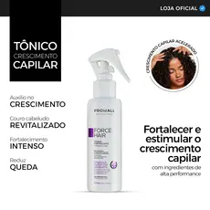 Tônico Force Hair Crescimento Capilar Acelerado 120ml