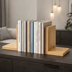 Suporte para livros Premium  Luxo Decoração - 100% MDF - Várias opções de cores