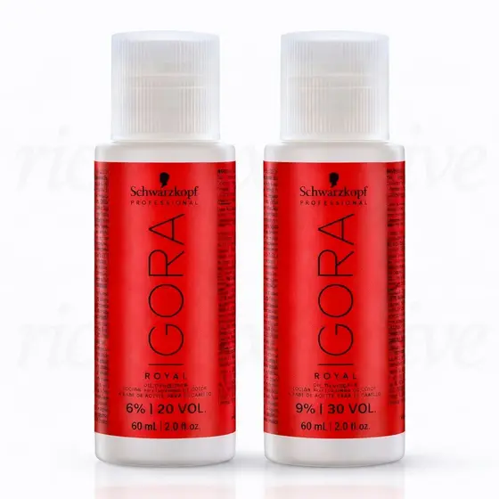 Água Oxigenada Igora Royal Ox 60ml - Volume 20