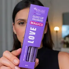 Gloss Lip Volumoso Mágico Max Love 5ml com Ácido Hialurônico – Efeito Plump, Hidratante, Brilho Intenso