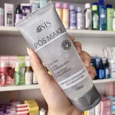 Sabonete Demaquilante Pós Make ISIS 100ml Oil Free com Ácido Hialurônico e Aloe Vera – Remove Maquiagem e Hidrata