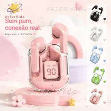 NOVO A31 Fone De Ouvido Ruído Cancelando Earbuds Bluetooth Sem Fio HiFi Stereo Com Carregamento De Visor Digital