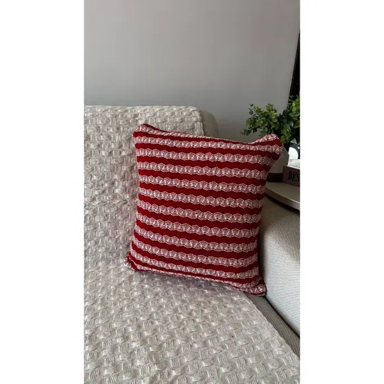 Capa para Almofada com Renda 45x45cm, tecido 100% algodão