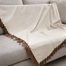Xale Para Cama Ou Sofá 1,55X1,60 100% Algodão