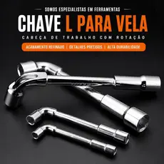 Jogo De Chave Tipo L Biela Com Furo De 6mm até 19 mm kit completo Aço Profissional