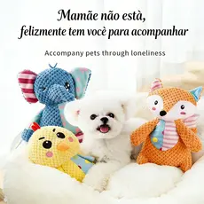 Brinquedo de Pelúcia Estilo Retrô para Animais, Boneco Calmante de Milho para Cães e Gatos