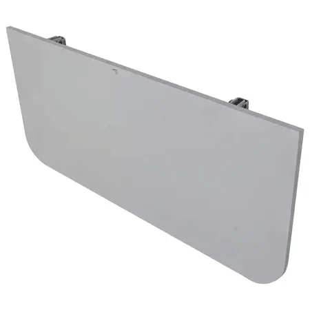 Mesa Retrátil Trocador Fralda Quarto Dobrável Parede Para Bebê em MDF 35x90 branco