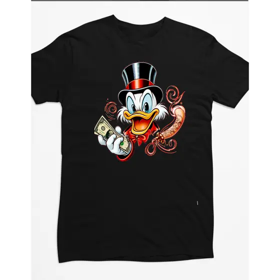 Camisa Camiseta Patinhas Exclusiva Oferta dollar chave envio ja top