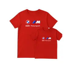 kit camiseta tal pai tal filho BMW VERMELHO NATAL BLUSA MASCULINA COMBINANDO FESTA 100% ALGODAO laçamento envio ja