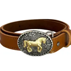 Cinto Country Infantil Unissex café preto caramelo Rodeio Peão Cowgirl infantil Lindo promoção