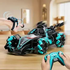 Carrinho Controle Remoto Drift Formula 1 Bateria Recarregável Solta Fumaça Som Brinquedo Infantil