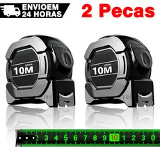 1Peça/2 Peças Trena Profissional Fita Métrica Fluorescente Com Trava 5M/7.5M/10M Aço Inoxidável Alta Precisão