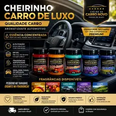 Cheirinho Para Carro Veicular Automotivo Em Gel Concentrada 80g Aromatizante de Ambiente e Carro