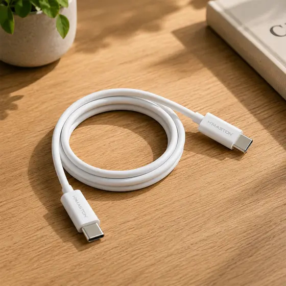 Cabo  Tipo-C para Tipo-C Carregamento Rápido 1 Metro Alta Durabilidade Para Carregamento E Transferência iPhone Android