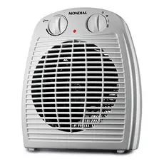 Aquecedor Mondial 220V A-08 De 2000W Termoventilação Branco Portátil Aquece o Ambiente