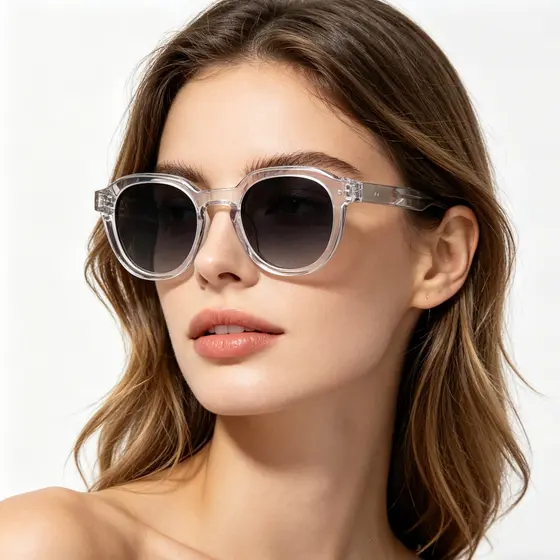 Óculos de sol quadrados de acetato de comércio exterior, óculos de sol Anti-ultravioleta polarizados, luz europeia e ame