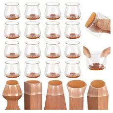 Kit 4/12/24 Peças Protetor Para O Pé Da Cadeira Mesa De Silicone