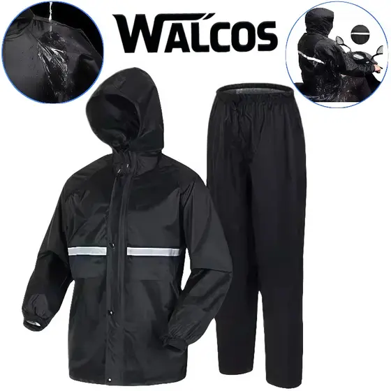 Capa À Prova De Vento E Chuva Para Motocicletas Com Capuz Removível