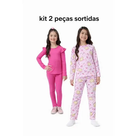 Kit 2 Conjuntos Super Confortável e Estilosos