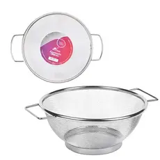 Escorredor Multiuso Com Alça Para Massas E Vegetais 21cm Cozinha Restaurantes Casa Multiuso Pratico