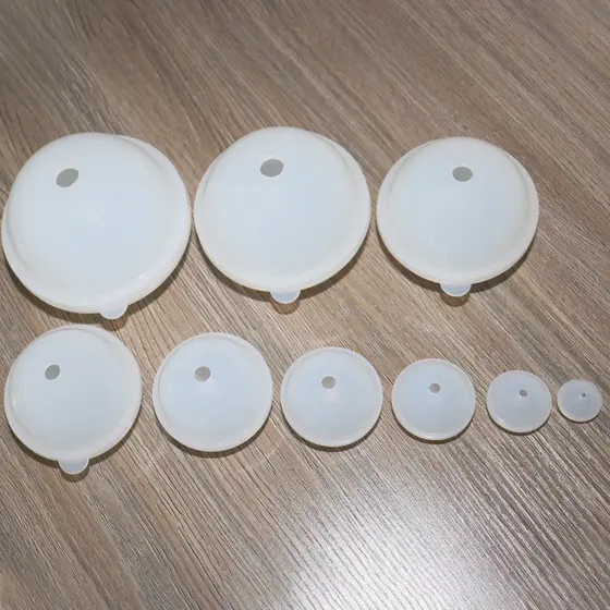 Molde de Silicone Esfera Resina – Forma Bola Planeta Alto Brilho DIY Epóxi