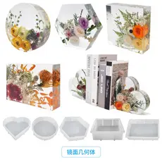 Molde de Silicone para Resina Epóxi – Preservação de Flores e Decoração DIY