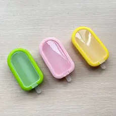 Molde de Picolé Silicone 2pcs para Bebê – Forma Reutilizável Armazenamento Papinha e Sorvete