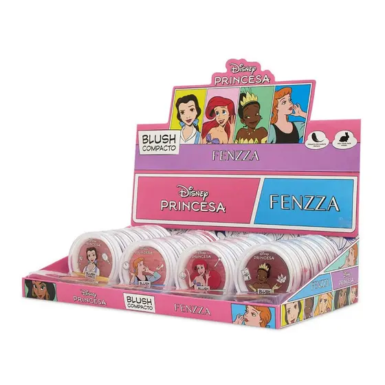 Blush Compacto Princesas