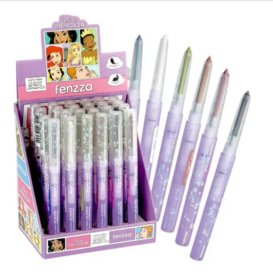 LAPIS OLHO RETRATIL CROMATICO PRINCESAS