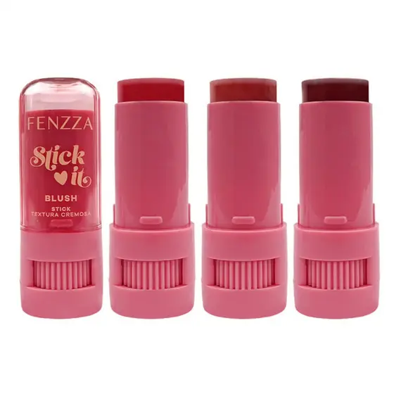 BLUSH FACIAL EM STICK/BASTÃO CREMOSO IT FENZZA