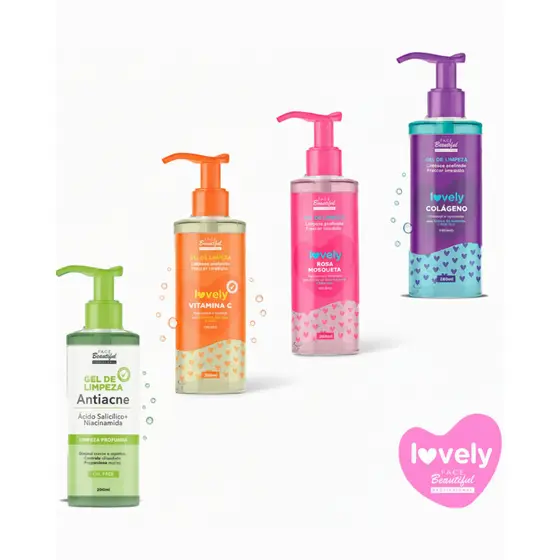 GEL DE LIMPEZA 200ML FACE BEAUTIFUL