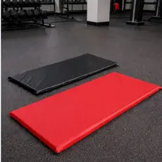 Colchonete de Academia 90x40x2cm Compacto Impermeável Treino Yoga Pilates Crianças Pequeno