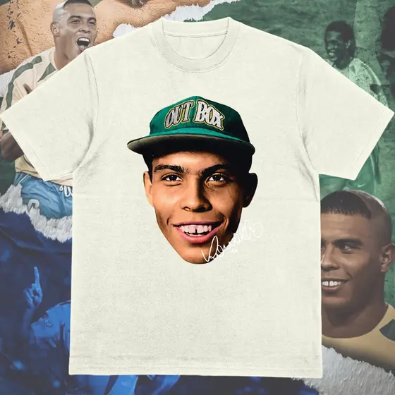 Camiseta Adulto/infantil Unissex Ronaldo Fenômeno, 9 da seleção Brasileira, Idolo do Brasil, Copa do mundo P ao G1